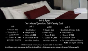 Rates | 9 serendipity stay